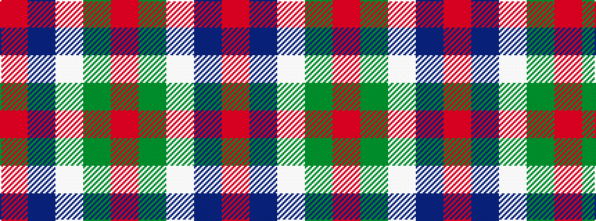 idealised woven sample of pattern RBWGR