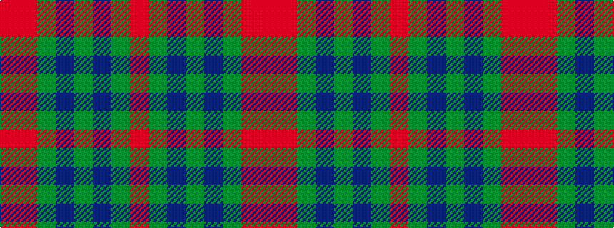 idealised woven sample of pattern RGBGBGRR