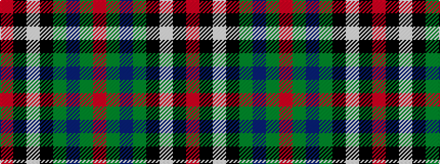 idealised woven sample of pattern RGBGKWKR