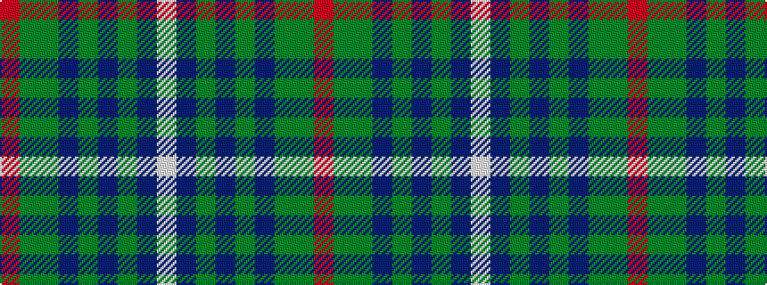 idealised woven sample of pattern RGGBGBGBW