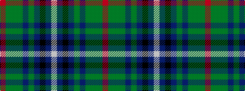 idealised woven sample of pattern RGGGBGBKBW