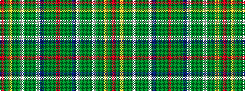 idealised woven sample of pattern RGGGBWGGGWGGYGR