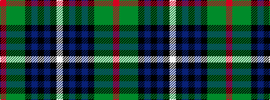 idealised woven sample of pattern RGGGKBKBKW
