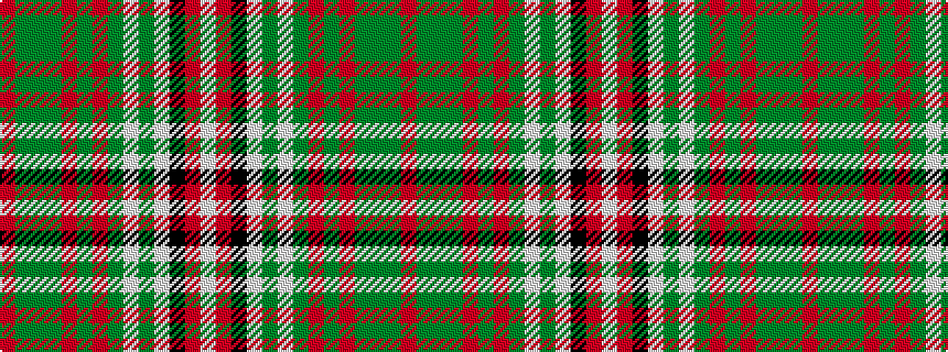 idealised woven sample of pattern RGGGRGRGWGWKRW