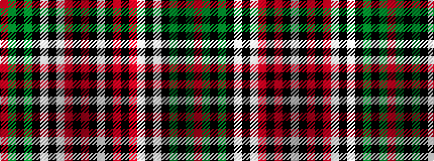 idealised woven sample of pattern RGKGKWKWRKRKW