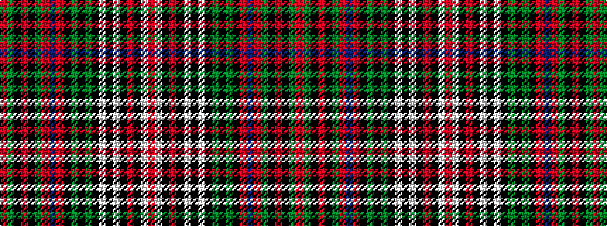 idealised woven sample of pattern RGKRKGRBRKGKGKWKWKRKWR