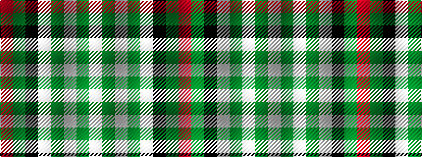 idealised woven sample of pattern RGKWGWGW
