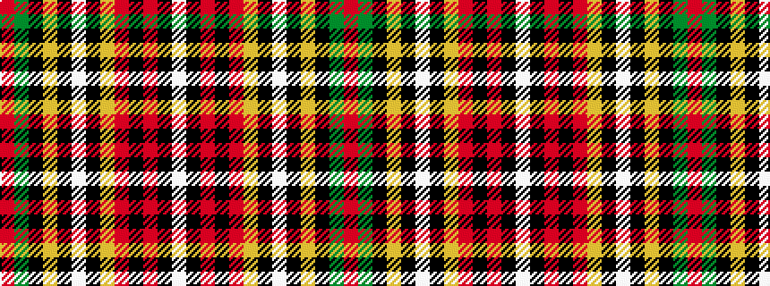idealised woven sample of pattern RGKYKWKYRKRKW