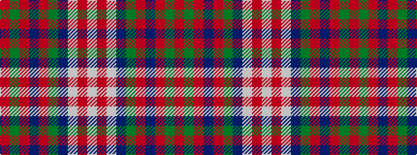 idealised woven sample of pattern RGRBRGBWRW