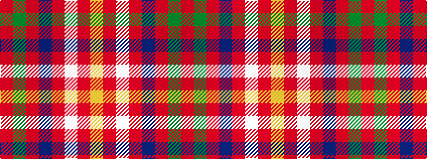 idealised woven sample of pattern RGRBRWRY