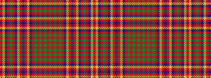 idealised woven sample of pattern RGRGRGRBYRBRYBRGRBYR