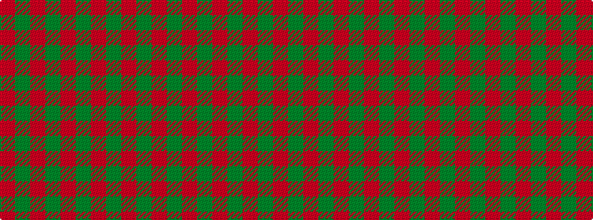 idealised woven sample of pattern RGRGRGRGR