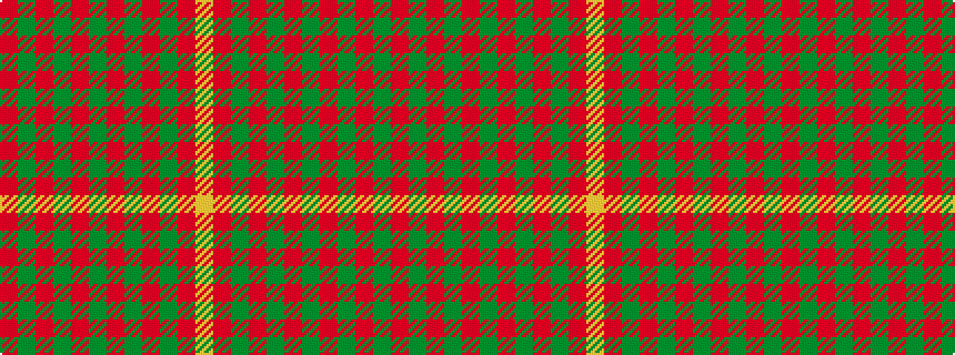 idealised woven sample of pattern RGRGRGRGRGRY