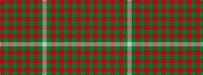 idealised woven sample of pattern RGRGRGRGRGW