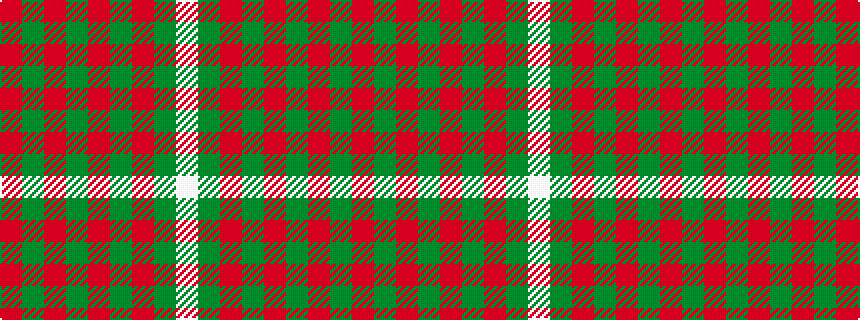 idealised woven sample of pattern RGRGRGRGW
