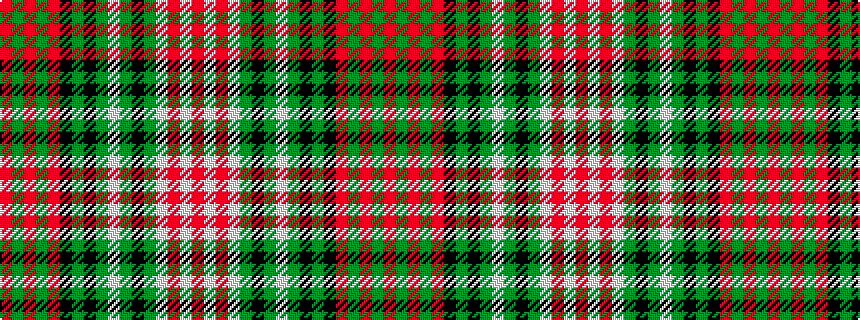 idealised woven sample of pattern RGRGRKGKGWGKGWRWR