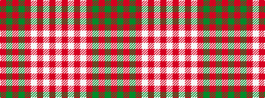 idealised woven sample of pattern RGRGRWRWRW