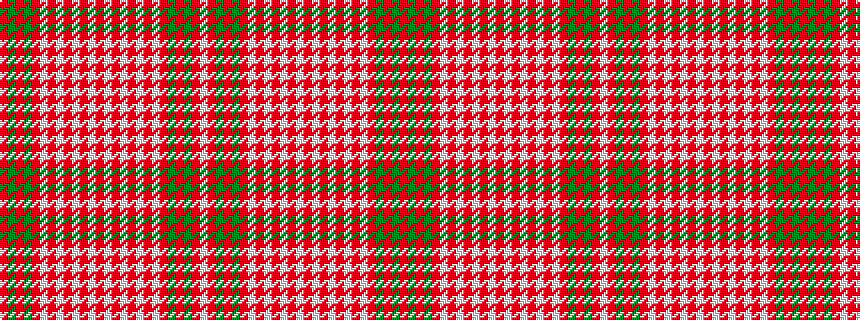 idealised woven sample of pattern RGRGRWRWRWRWRWRWRWRWRGRGRW