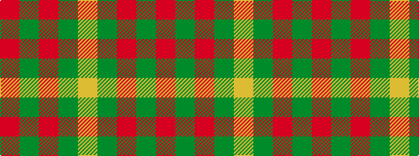 idealised woven sample of pattern RGRGY