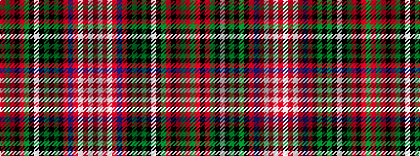 idealised woven sample of pattern RGRKRGKWKGKGKRBRWRWR