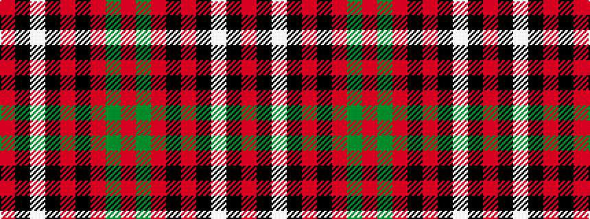 idealised woven sample of pattern RGRKRKWKR
