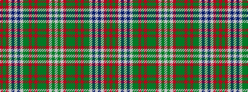 idealised woven sample of pattern RGRWBWBWGGRGRGGGRWGW