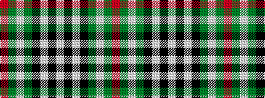 idealised woven sample of pattern RGWGKWKW