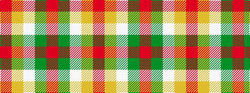 idealised woven sample of pattern RGWYR