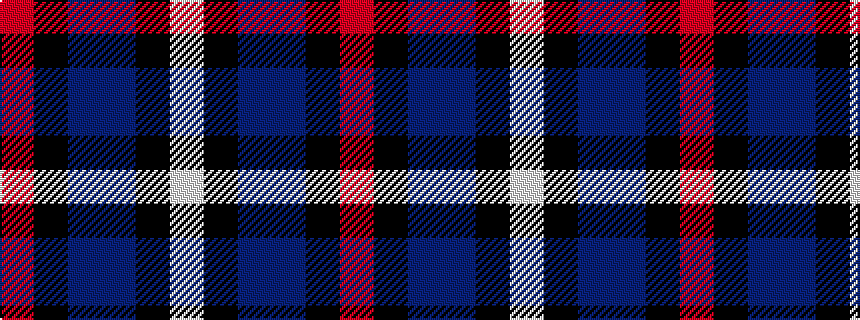 idealised woven sample of pattern RKBBKW