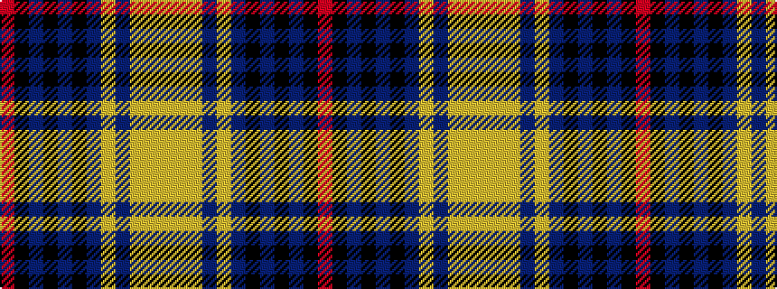 idealised woven sample of pattern RKBKBKBYBYYY