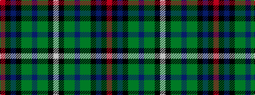 idealised woven sample of pattern RKBKGGBGGKW
