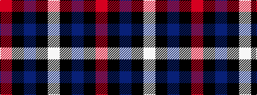idealised woven sample of pattern RKBKW