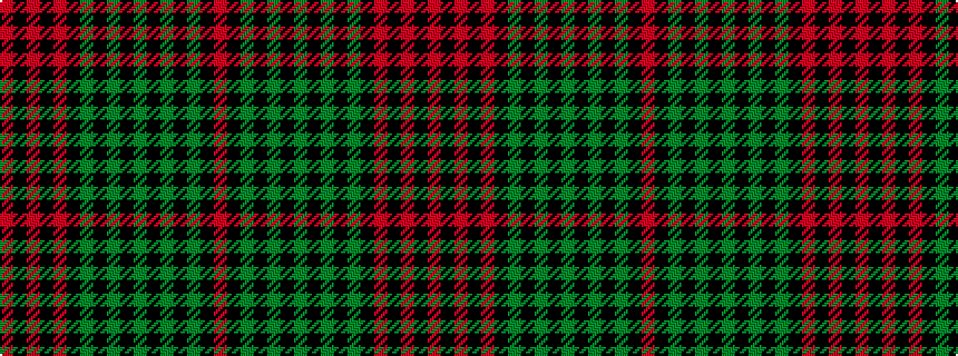idealised woven sample of pattern RKGKGKGKGKGKRKRKR