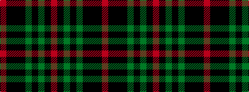 idealised woven sample of pattern RKGKGKKKR