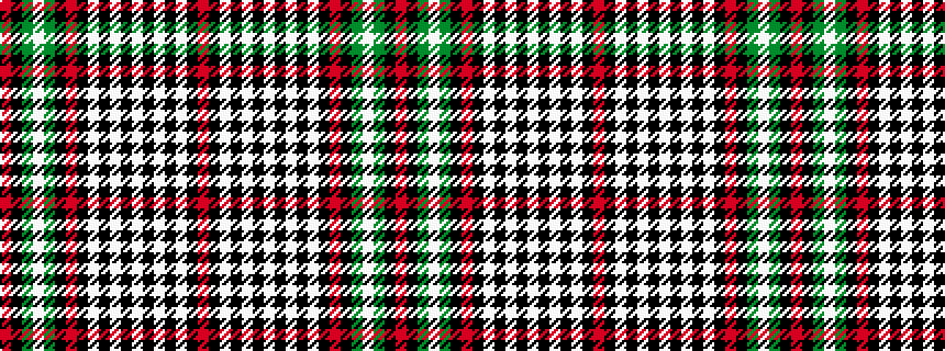 idealised woven sample of pattern RKGWGKRKWKWKWKWKWKR