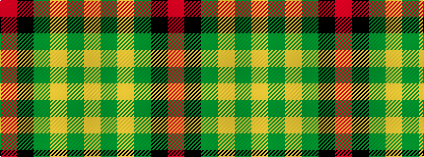 idealised woven sample of pattern RKGYGY