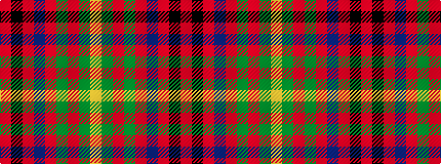 idealised woven sample of pattern RKRBRGRGY