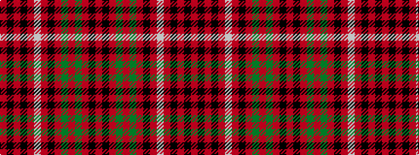 idealised woven sample of pattern RKRGRGRKRWRKRKR