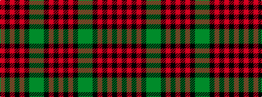 idealised woven sample of pattern RKRKGGGKRKRKR