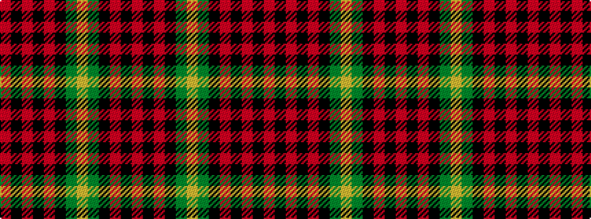 idealised woven sample of pattern RKRKGYGKRKRKR