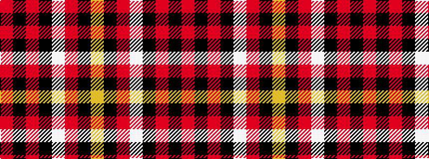 idealised woven sample of pattern RKRKWRKY