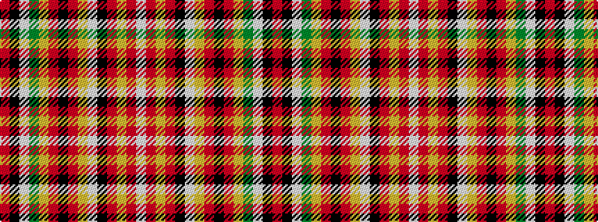 idealised woven sample of pattern RKWGYRKRYWKRYRW