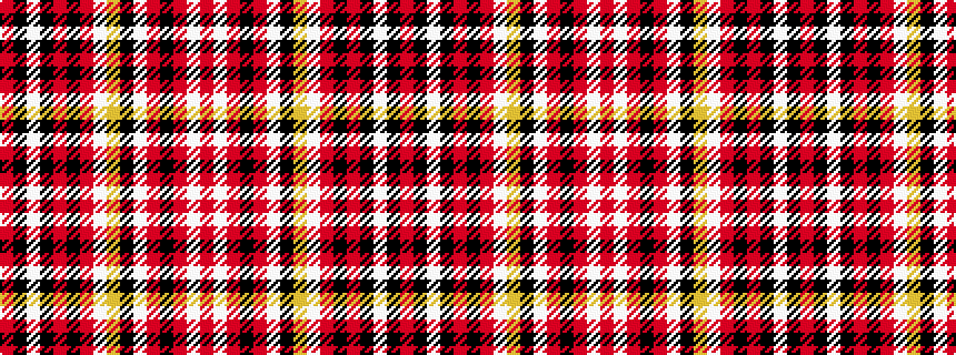 idealised woven sample of pattern RKWKRKRWYKWRKRWR