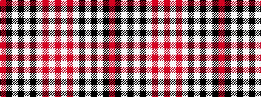 idealised woven sample of pattern RKWKWKWRWR
