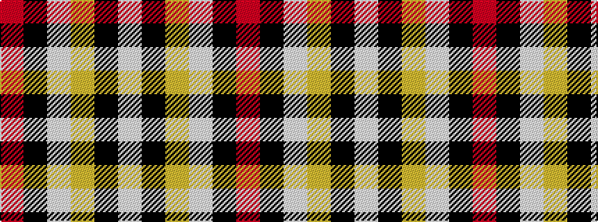 idealised woven sample of pattern RKWYKW