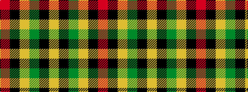 idealised woven sample of pattern RKYGKY