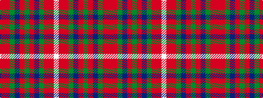 idealised woven sample of pattern RRGBRGRBGRRW