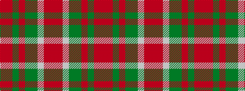 idealised woven sample of pattern RRGRGGWRR