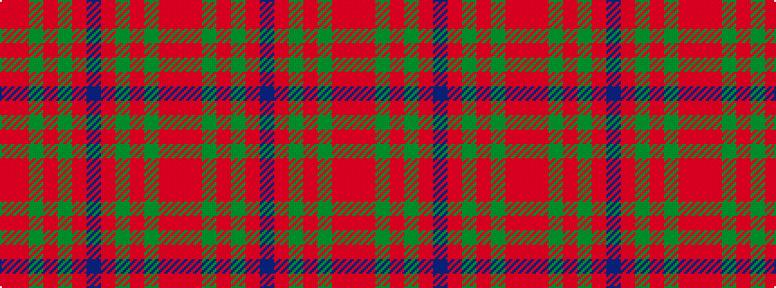 idealised woven sample of pattern RRGRGRBRGRGRR
