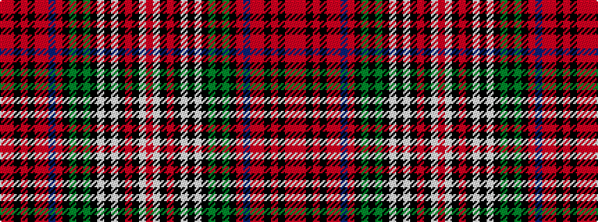 idealised woven sample of pattern RRKRKRRBRKGKGKWKWKRKWR